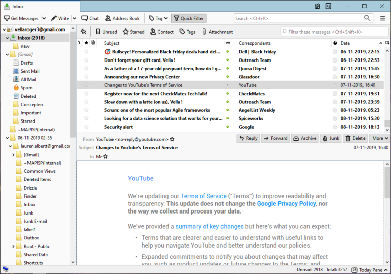 Live Mail Folder How to Transfer Windows Live Mail Folders to Thunderbird