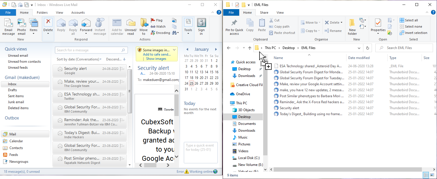 Live Mail Folder How to Transfer Windows Live Mail Folders to Thunderbird