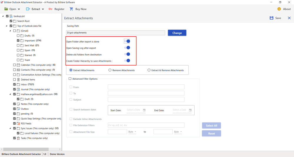 choose other options