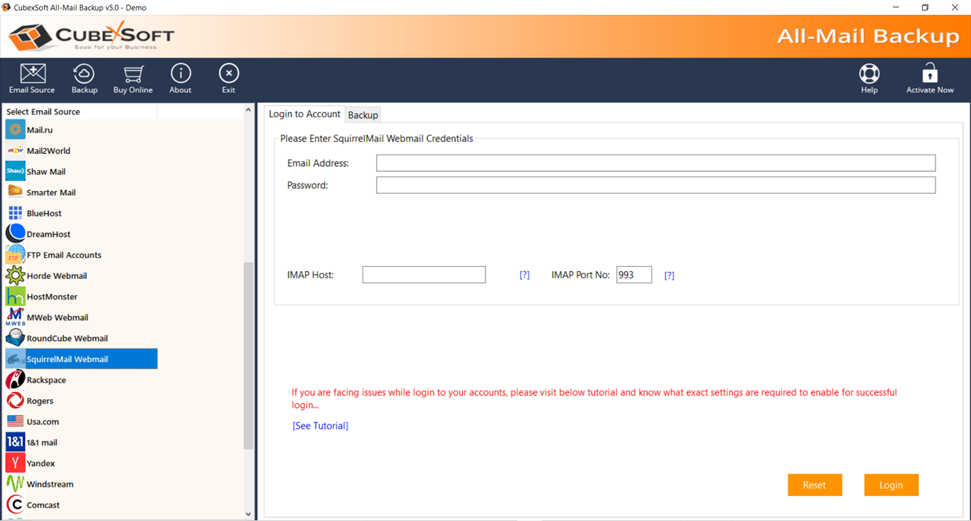 how to access m365 with O365 Backup tool 