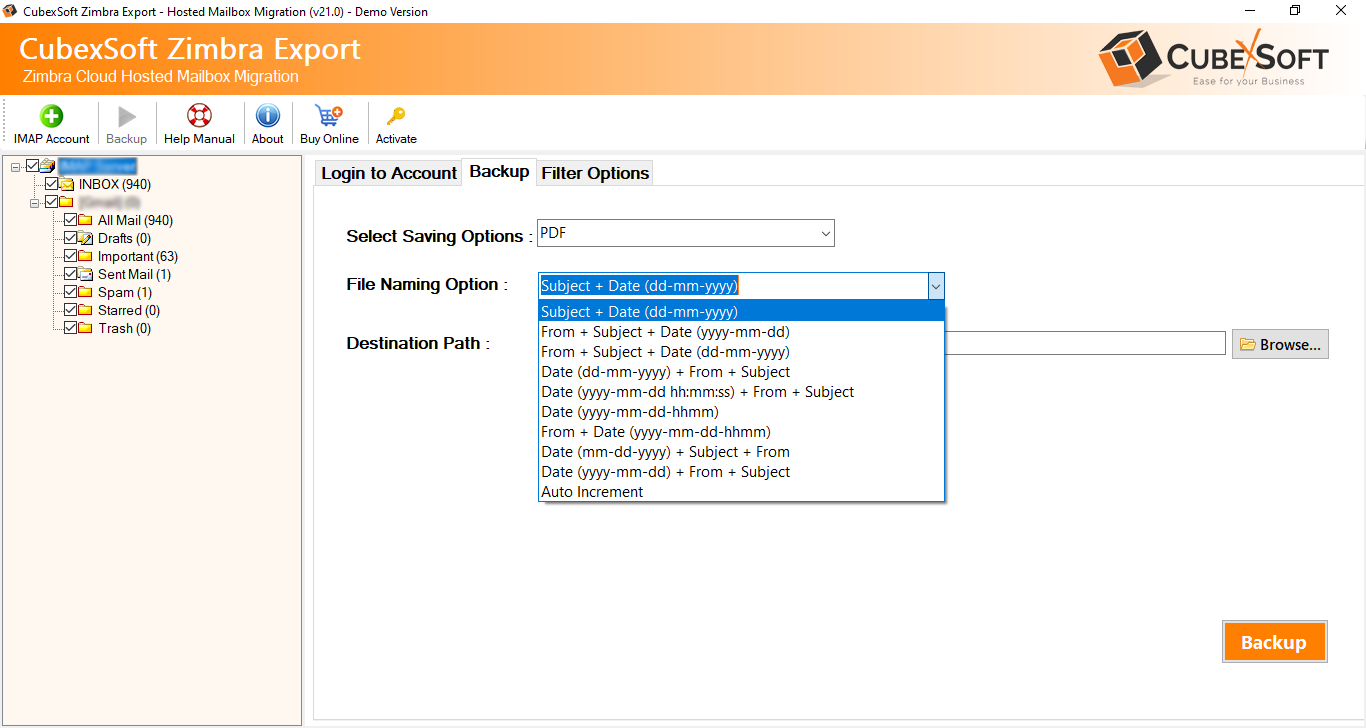 export email messages