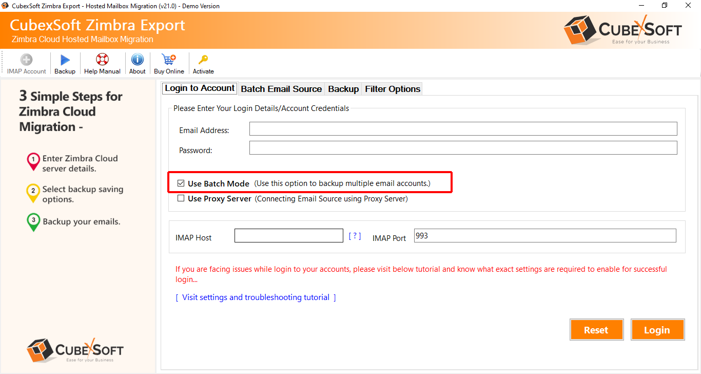 selective location to save output files